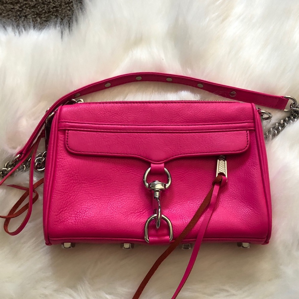 Rebecca Minkoff Mini M.A.C in Hot Pink
